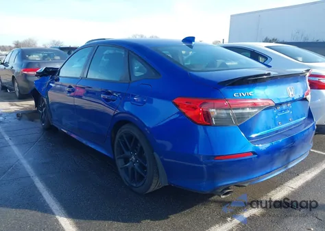2023 Honda Civic Si Sedan z USA, uszkodzony, nr VIN 2HGFE1E56PH471535